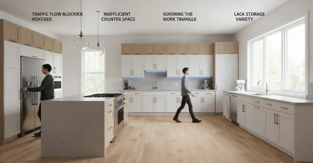 5 Common Mistakes to Avoid When Designing a Custom Kitchen Cabinet Layout