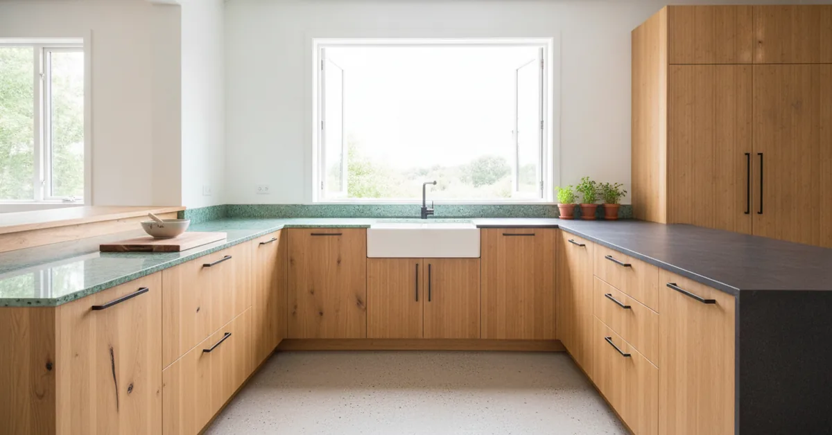 A Comparative Analysis of Eco-Friendly Materials for Custom Kitchen Cabinets
