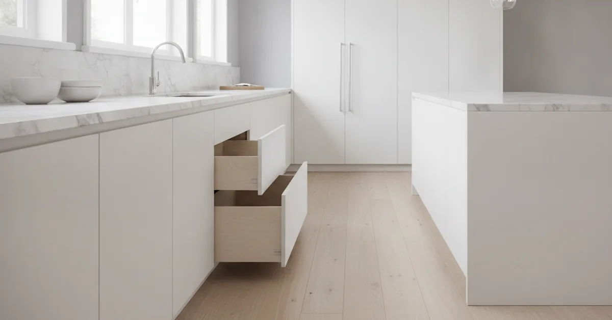 A Comprehensive Guide to Custom Kitchen Cabinet Frameless Construction: Benefits and Drawbacks