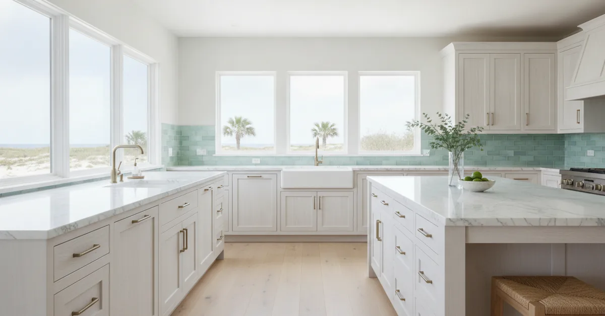 Sarasota's Design Trends: A Case Study on Coastal-Inspired Custom Kitchen Cabinet Styles
