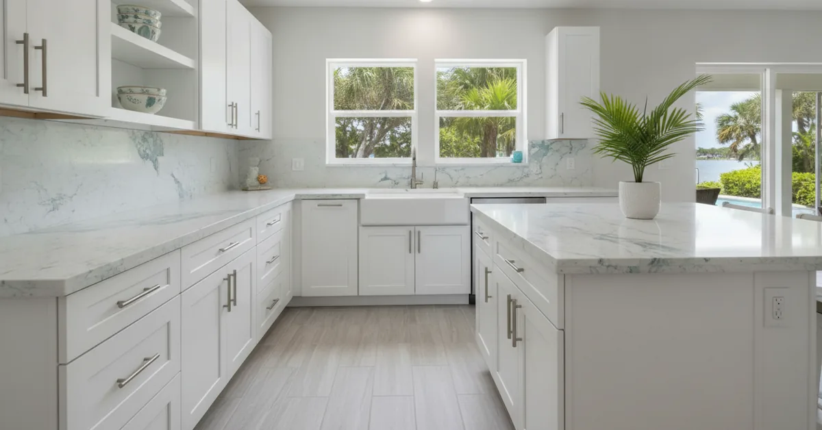 Sarasota's Unique Challenges: A Case Study on Coastal Kitchen Cabinet Design